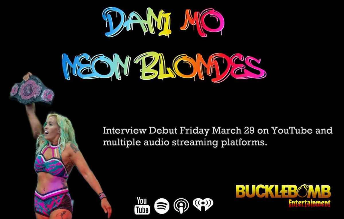 The latest interview this week is Dino-Mite Dani Mo. If you're not paying attention to her, you will be soon enough. #Wrestling #prowrestling #indiewrestling #womenswrestling #DaniMo #DinoMite #wrestlingpodcast #wrestlinginterview @realDaniMo