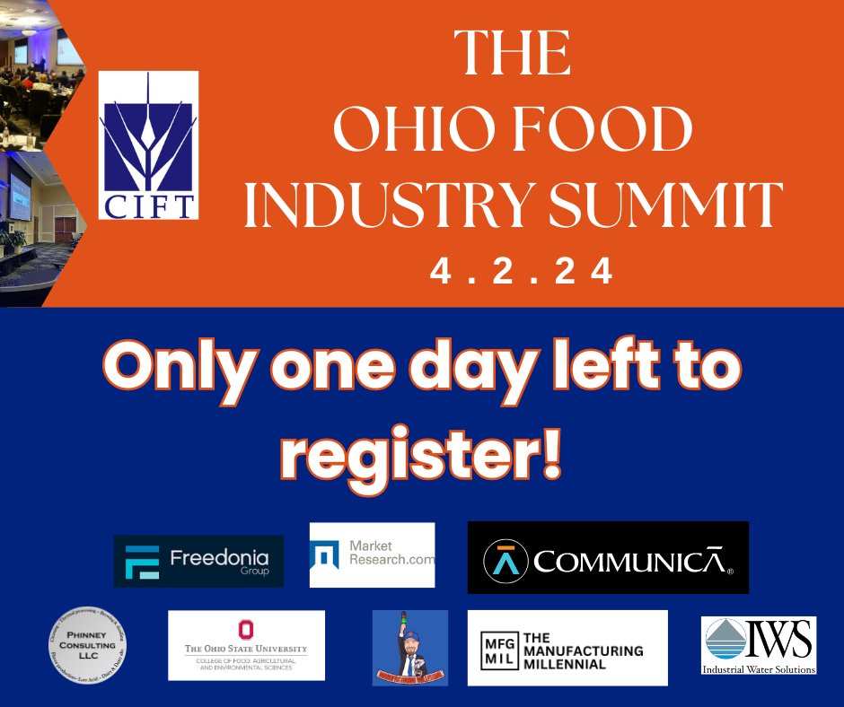 Don't miss out on Ohio's premier food Industry event. - ow.ly/bvR350QZZgY