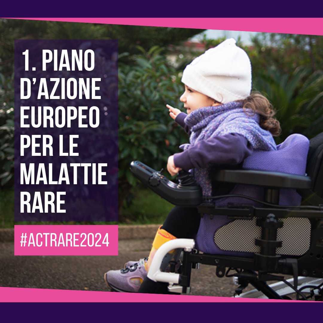 📣#ActRare2024: chiediamo all'#UE un Piano d’Azione Europeo per le #malattierare! In vista delle #elezionieuropee, abbiamo lanciato un Manifesto con 8 raccomandazioni per costruire un’Unione sanitaria europea inclusiva. 👇 Scopri tutto uniamo.org/da-uniamo/actr…