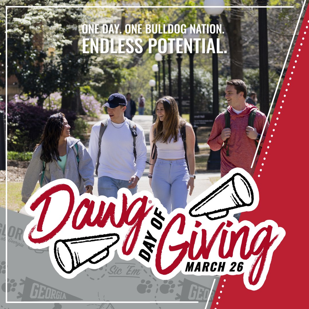 We're #CallingAllDawgs to make a gift to the Law School Fund! Today you can make a gift of any size to support UGA Law for Dawg Day of Giving. Visit gail.uga.edu/givingday? & select the Law School Fund to help #UGALaw redefine what it means to be a great nat'l public institution