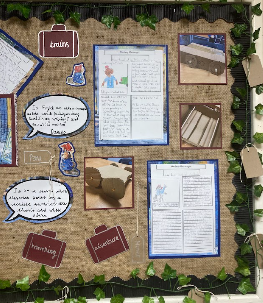 Year 1 & 2 have finished publishing their newspaper article based on their core text @paddingtonbear. This half term they have explored making vehicles, sandwiches and even designed shelters and umbrellas for Paddington. They have been fantastic learners, well done!