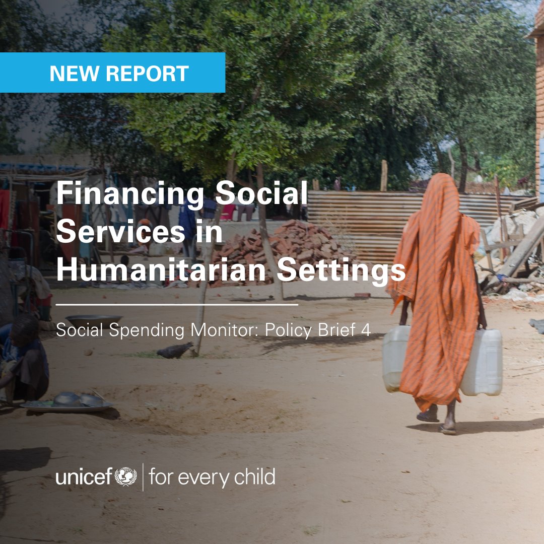 363M people require humanitarian assistance—40 per cent are children. Our new report urges to make government finance systems resilient and agile to respond when crises hit, including by bringing together humanitarian and climate financing: uni.cf/493nB9p
