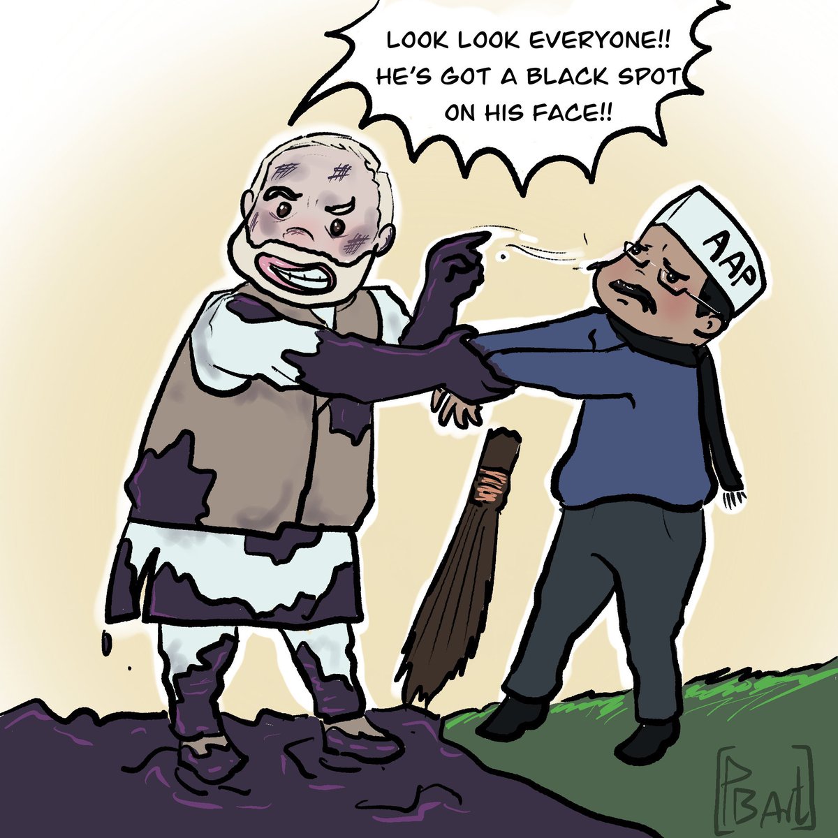 Mr_India_Nikunj's tweet photo. Shame on Modi-Shah Vasooli Gang @BJP4Delhi who have exposed themselves by arresting Kejriwal 

#ModiExposedOnKejriwalArrest https://t.co/2XdkuuJPYj