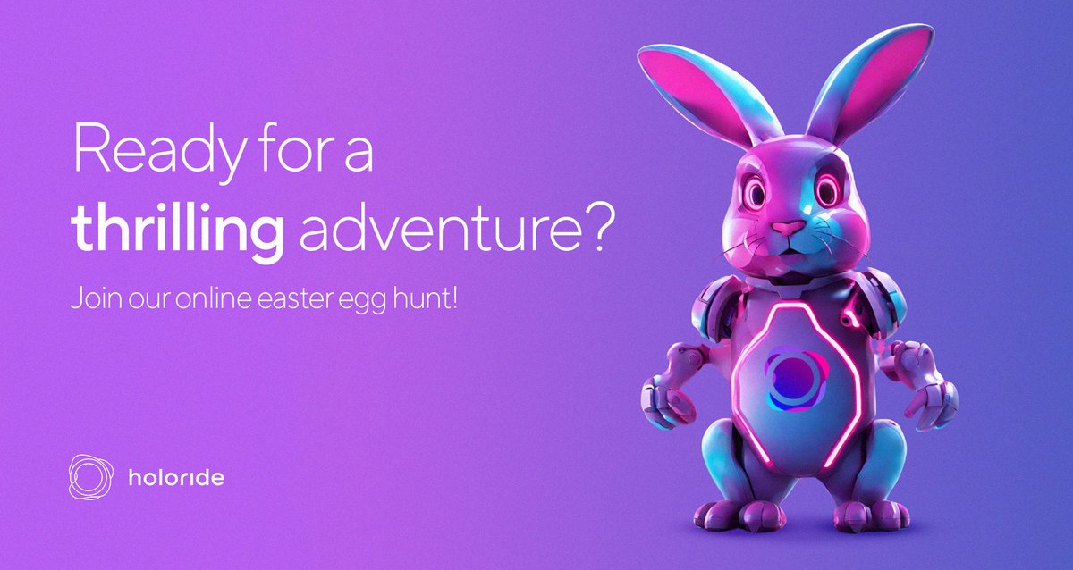Ready for an adventure? 🚀 👉 Hunt down hidden easter eggs on our website! 🔍 👉 Find them all and enter our raffle to get the chance to win one out of three amazing prizes! 🏆 Start the hunt now 👇 holoride.com/easter-hunt