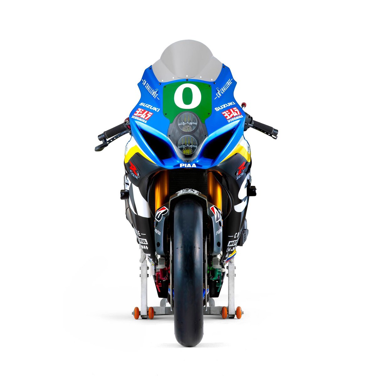 teamsuzukicn's tweet image. お知らせです。
4月5〜7日開催の名古屋モーターサイクルショーで、チームスズキCNチャレンジのマシンが展示される予定です。
スズキブースでぜひご覧ください。