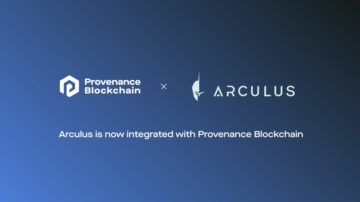 📣 We're thrilled to share that @thisisarculus, the digital platform  delivering best-in-class authentication \u0026 #digitalasset security, now  provides cold storage wallet support for HASH, the native utility token of  Provenance #Blockchain. Join, image size:1200x675