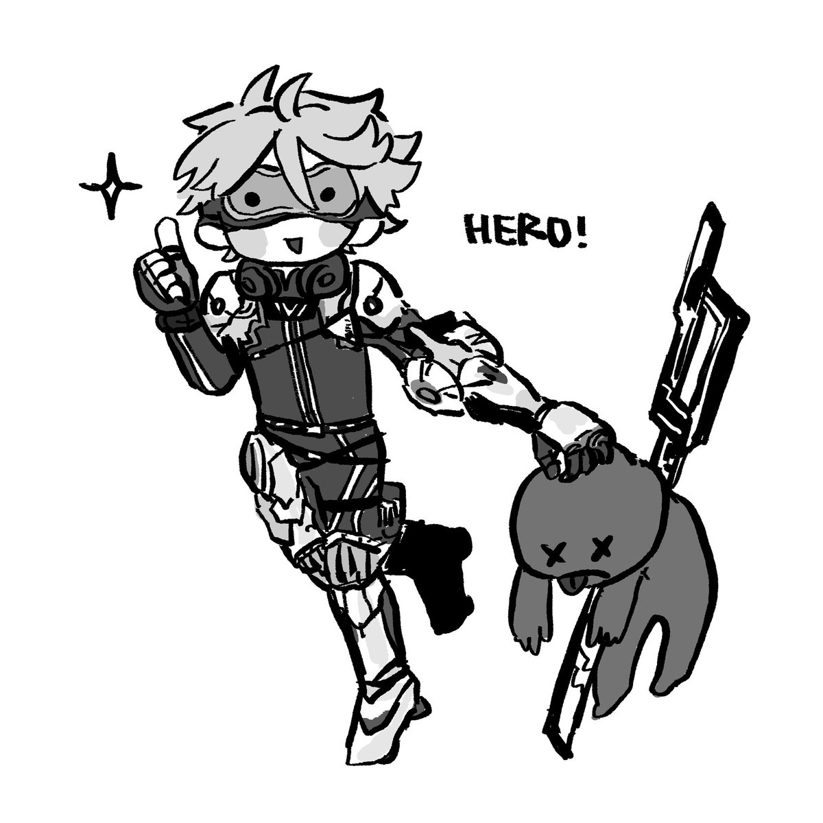 很久沒看他換英雄裝，畫一下 #YuDrawWilson