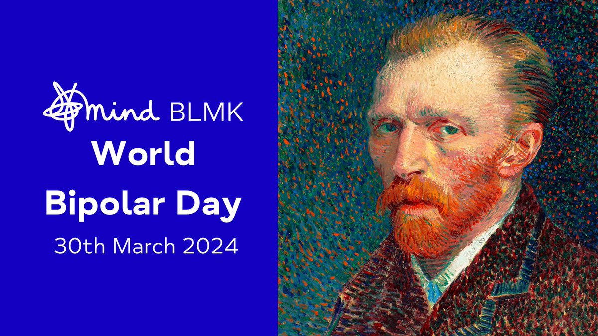 Today is World Bipolar Day, and the birthday of Vincent Van Gogh, who was diagnosed with bipolar after he died. It's all about understanding about what bipolar is – and isn’t – and to banish stigma from the face of the planet. 👉 bipolaruk.org/bipolar-awaren… #WorldBipolarDay