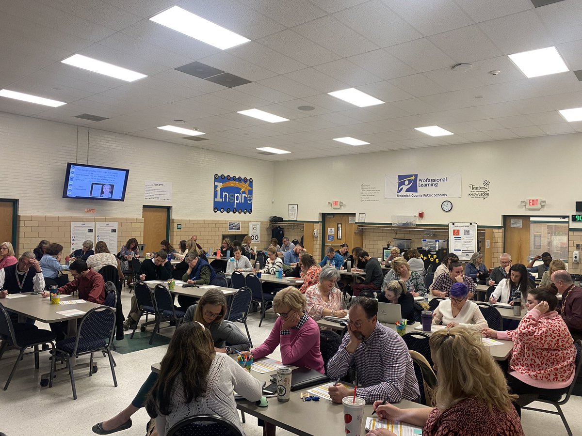 CindyJournell's tweet photo. Always a pleasure to welcome the Business Services Group to the LLC to continue our leader work of cultivating psychological safety. #FCPSLeads #fearlessorganization @AmyCEdmondson https://t.co/HIPAApgeal