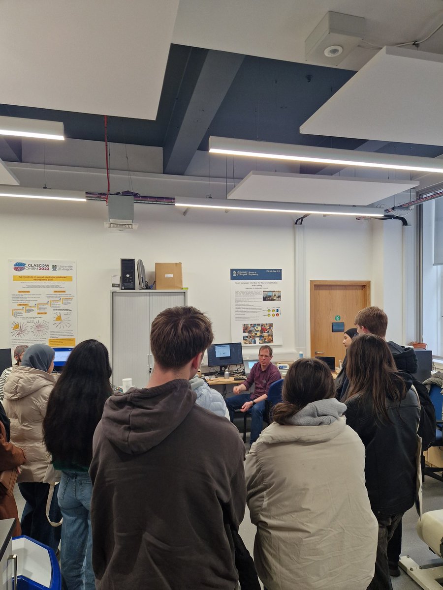 Today we welcomed BME offer holders into the lab to demonstrate some of the technology used in the undergraduate course!