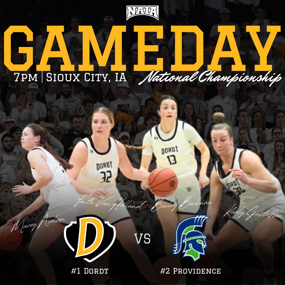 ONE. FINAL. GAMEDAY 🏀⚔️ Let’s get it, Defender Nation!!!
.
🆚 #2 Providence
🕖 7pm
📍 Sioux City, IA
📺 ESPN3