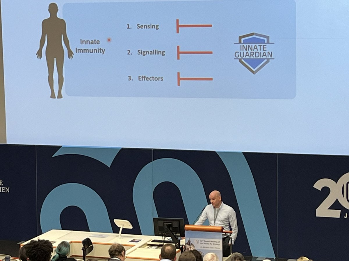 GfV - Gesellschaft für Virologie (@gesvirologie) on Twitter photo And on it goes… this year‘s Loeffler-Frosch-Award 🏆🥇 goes to…
… Konstantin Sparrer @SparrerLab <a href="/uni_ulm/">Universität Ulm</a>! Very well deserved, Konstantin! Congratulations! 🎉🍾
Memorable laudatio by Frank Kirchhoff, thank you Frank! 😂
#GfV2024 And on it goes… this year‘s Loeffler-Frosch-Award 🏆🥇 goes to…
… Konstantin Sparrer @SparrerLab <a href="/uni_ulm/">Universität Ulm</a>! Very well deserved, Konstantin! Congratulations! 🎉🍾
Memorable laudatio by Frank Kirchhoff, thank you Frank! 😂
#GfV2024