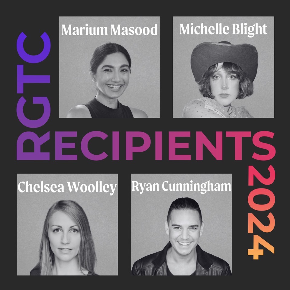 We're delighted to be a Recommender for the Ontario Arts Council's Recommender Grants for Theatre Creators (RGTC), a fantastic program that helps us engage with artists and projects that align with our mandate. Congrats to our RGTC recipients! #moderntimesstage #theatre #creator