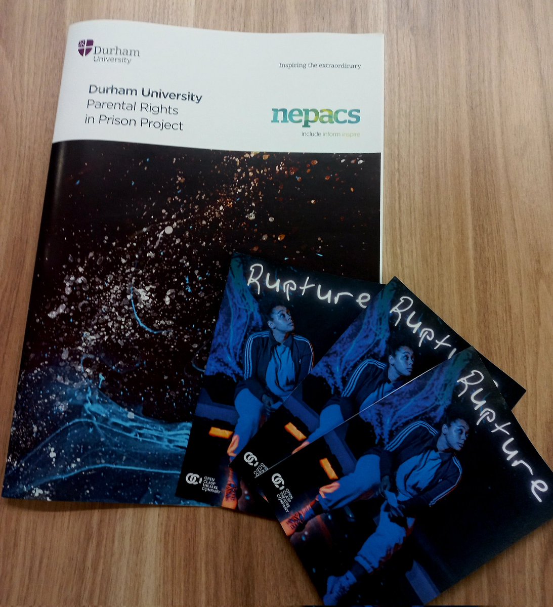 Delighted to be working with <a href="/durham_uni/">Durham University</a> @katielouob &amp; <a href="/nepacsinfo/">NEPACS</a> on Mothers, Prisons and Parental Rights, with a reading of #Rupture co-created with women in HMP Low Newton #MothersInPrison