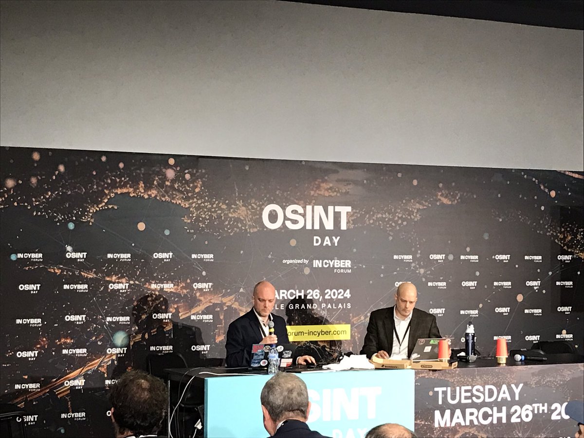 OSINT_Tactical's tweet image. 2 of the #OSINT community greats speaking at the same table 👀 ! @WebBreacher and @nixintel are at @FIC_eu 🔥🔥🔥

#lille #opensourceintelligence #france #OSINTDay #InCyber