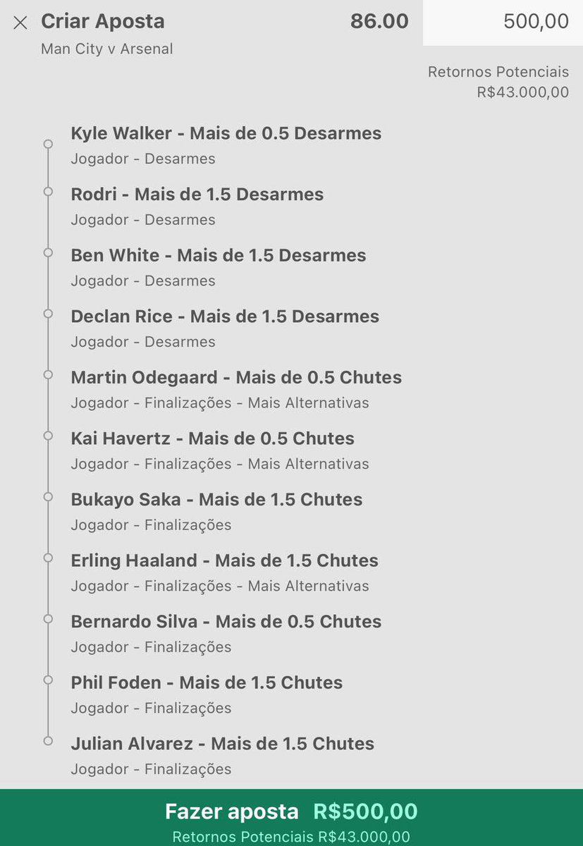 Jogo é só domingo, mas já tô me adiantando… 

Iae, quem vem comigo nessa?