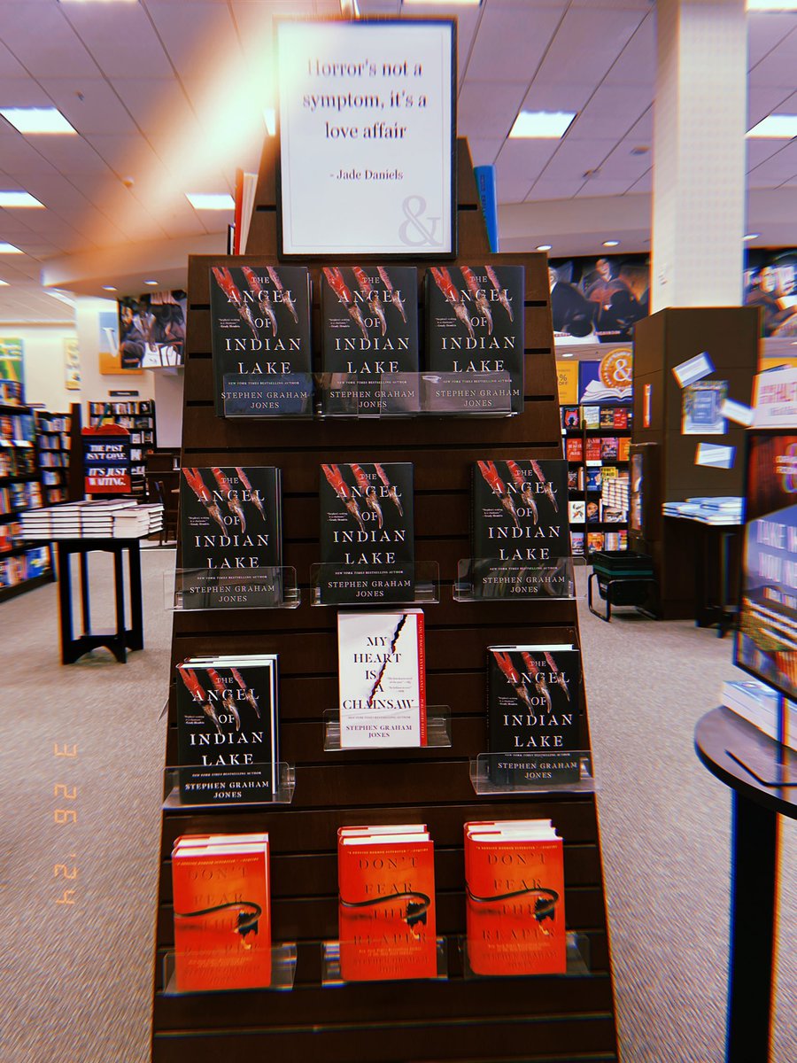 It’s time to say goodbye….  <a href="/SGJ72/">Stephen Graham Jones</a>  epic conclusion to the Indian Lake trilogy is here. #jadedanielsismyfinalgirl