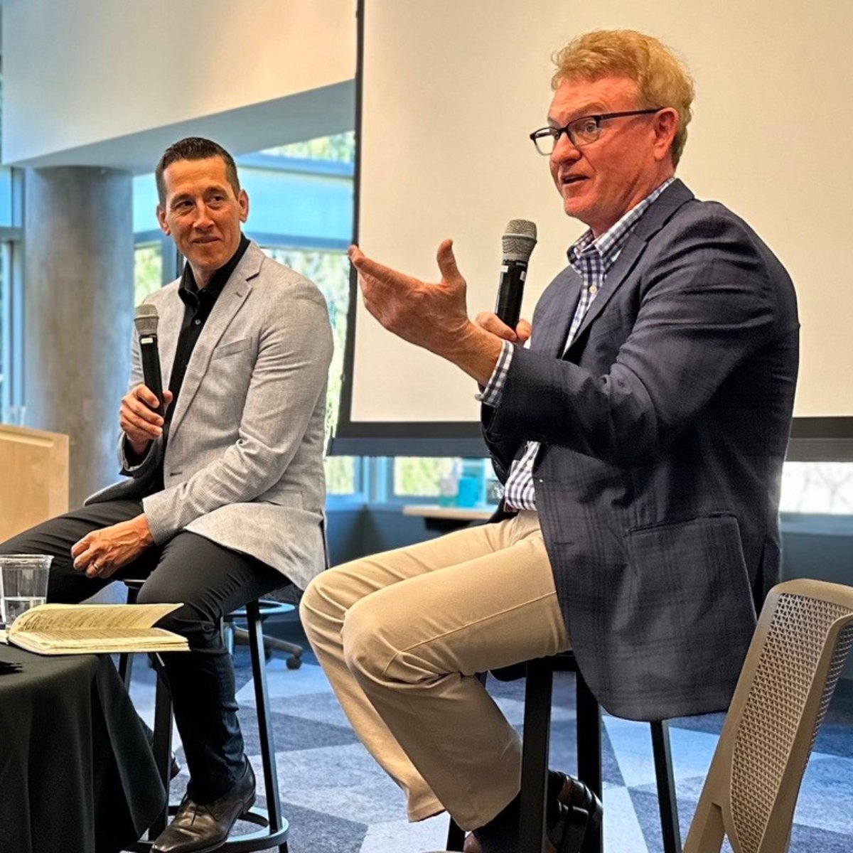 Just a week ago, our very own CEO, David Fuess, took the stage alongside Eric Loper, CEO of 3Seven Consulting, for a groundbreaking fireside chat at the Microsoft AI Cloud Summit. 

Here's to the future we're building together! 💡✨

#AI #MicrosoftAICloudSummit #HensonGroup