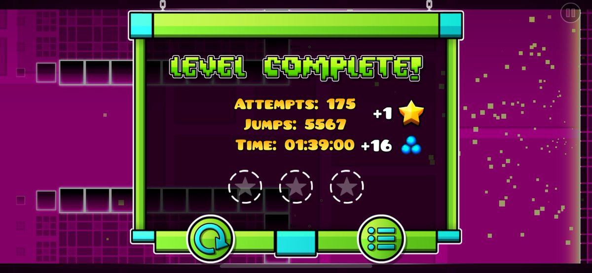 Just trying to gain some skill.  Also not my attempt record.  Probably add 150-200 to that.  Next up is Back on Track😂.  Also, Popoff was juts a tiny bit proud of me♥️