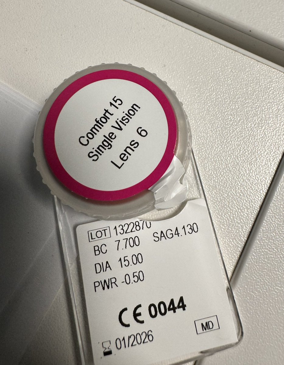 mrj_vision's tweet image. Last week our final year students @PlymOptometry had hands-on experience in fitting and assessing mini-scleral contact lens. Thanks to Ian Sexton from @CooperVisionUK in helping to run this workshop. #miniscleral #specialitycontactlens