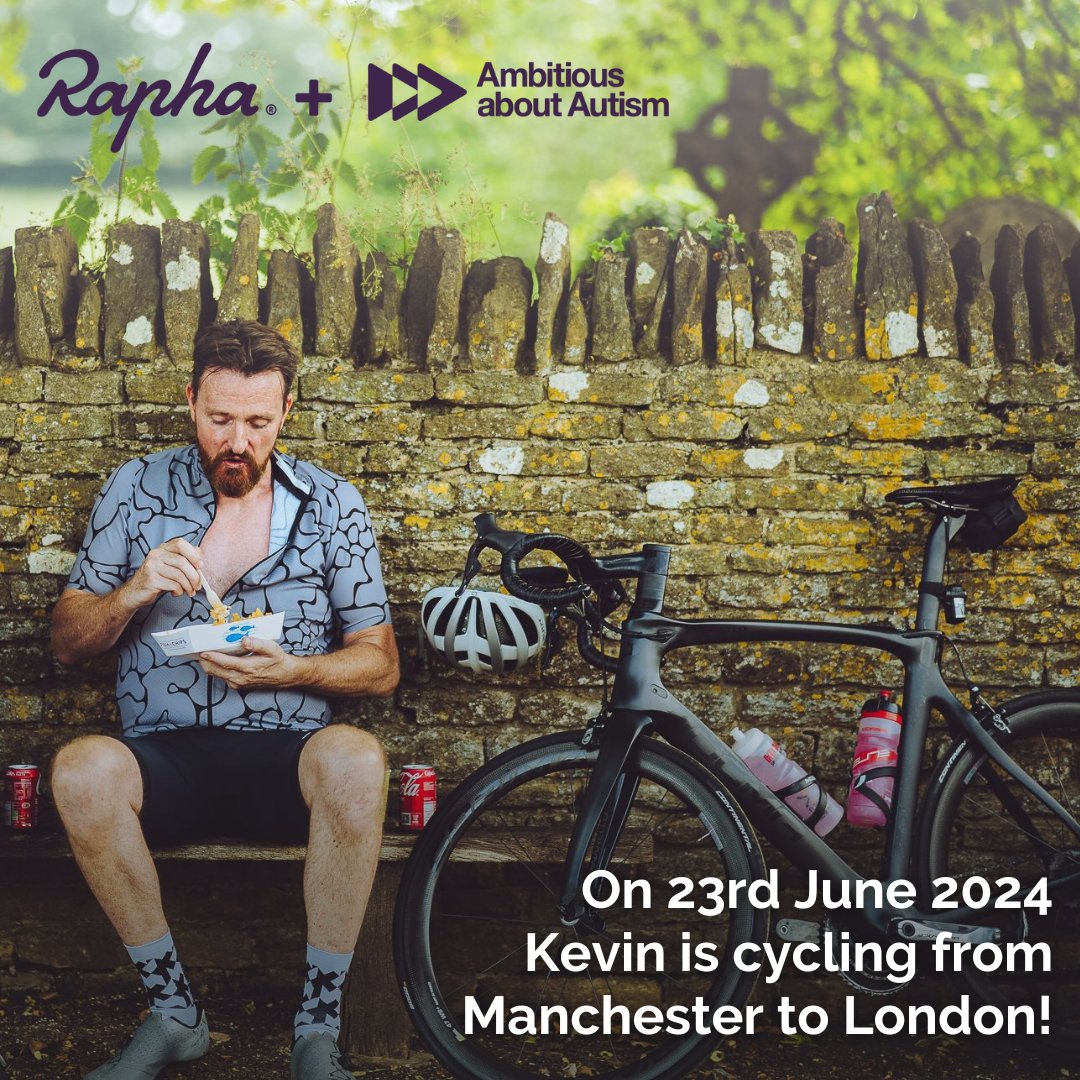I'm taking part in the Rapha Ambitious 220 Challenge supporting children and young people living with autism. Please support my fundraising efforts - every donation makes a difference. Thank you so much! …itious220.ambitiousaboutautism.org.uk/s/614/695/t #Ambitious220 #MCR2LDN