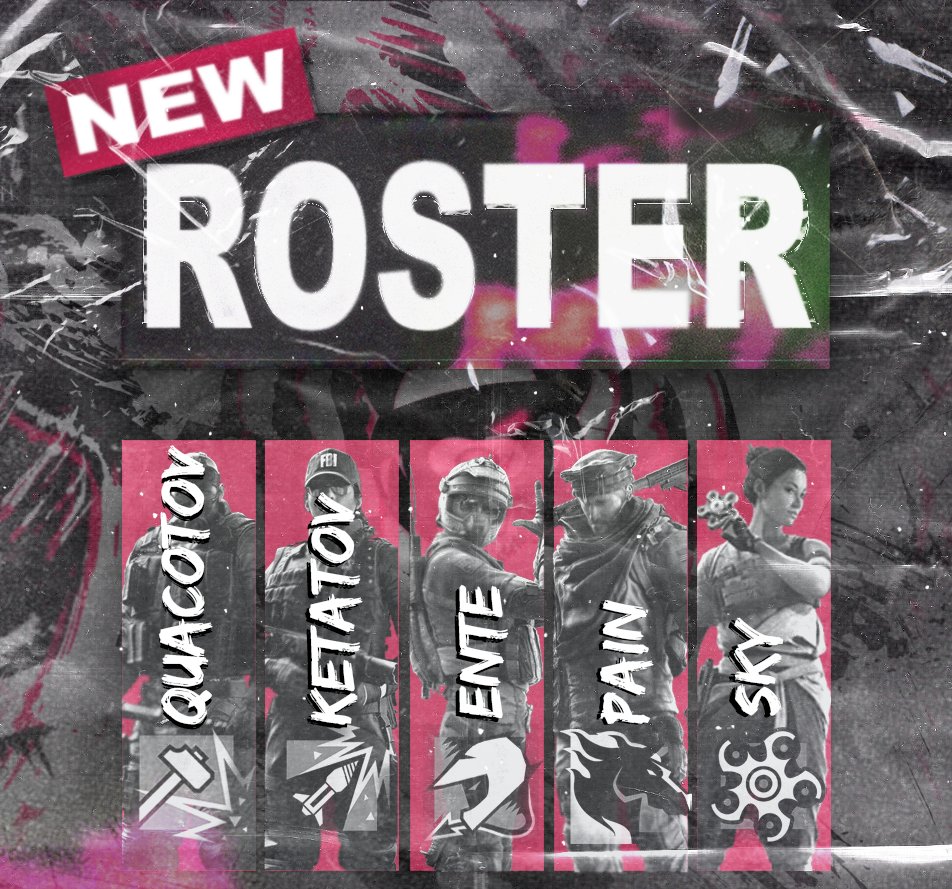 [#RainbowSixSiege]

Wir sind ZURÜCK! 🐼 
Begrüßt mit uns unser 2024 R6- Siege Roster!🥳🎉🎊

Willkommen Jungs &lt;3

<a href="/quacotov/">Quacotov⛩</a> 🇨🇳
<a href="/Ente_R6/">Stockente</a> 🇩🇪
<a href="/onlyPAINforme/">itsPain</a> 🇩🇪
<a href="/SKYR6YT/">SKY-R6</a> 🇩🇪
<a href="/Keta_r6/">Keta</a> 🇩🇪🇮🇹

M: <a href="/RuffyyDE/">Robin</a> 

[#GoPanda] [#UcanDoIt]