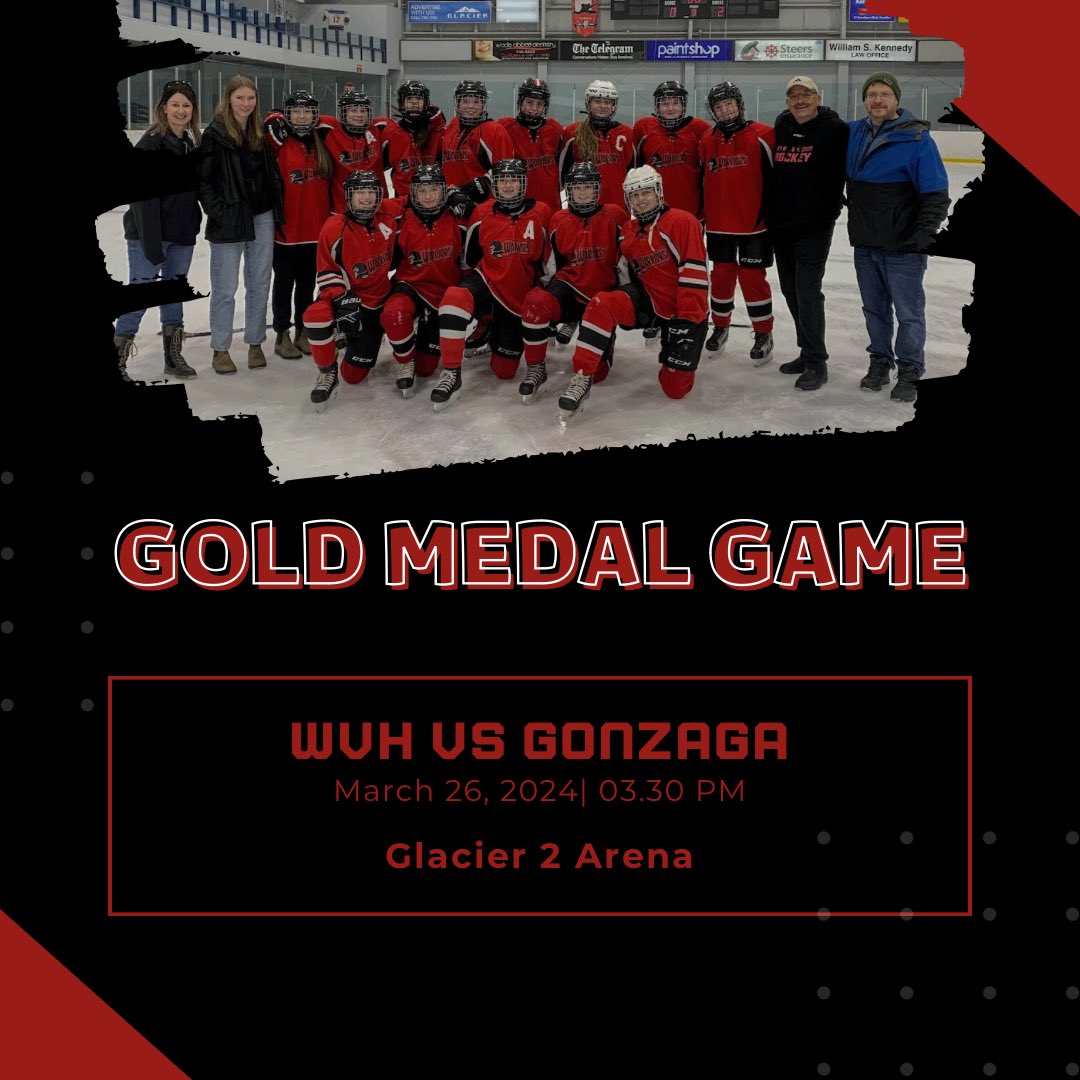 Huge day today! Gold medal for Tier 2 is on the line! Second year in a row WVH girls have played in the gold medal game! <a href="/WVHWarriors/">Waterford Valley High School</a>
