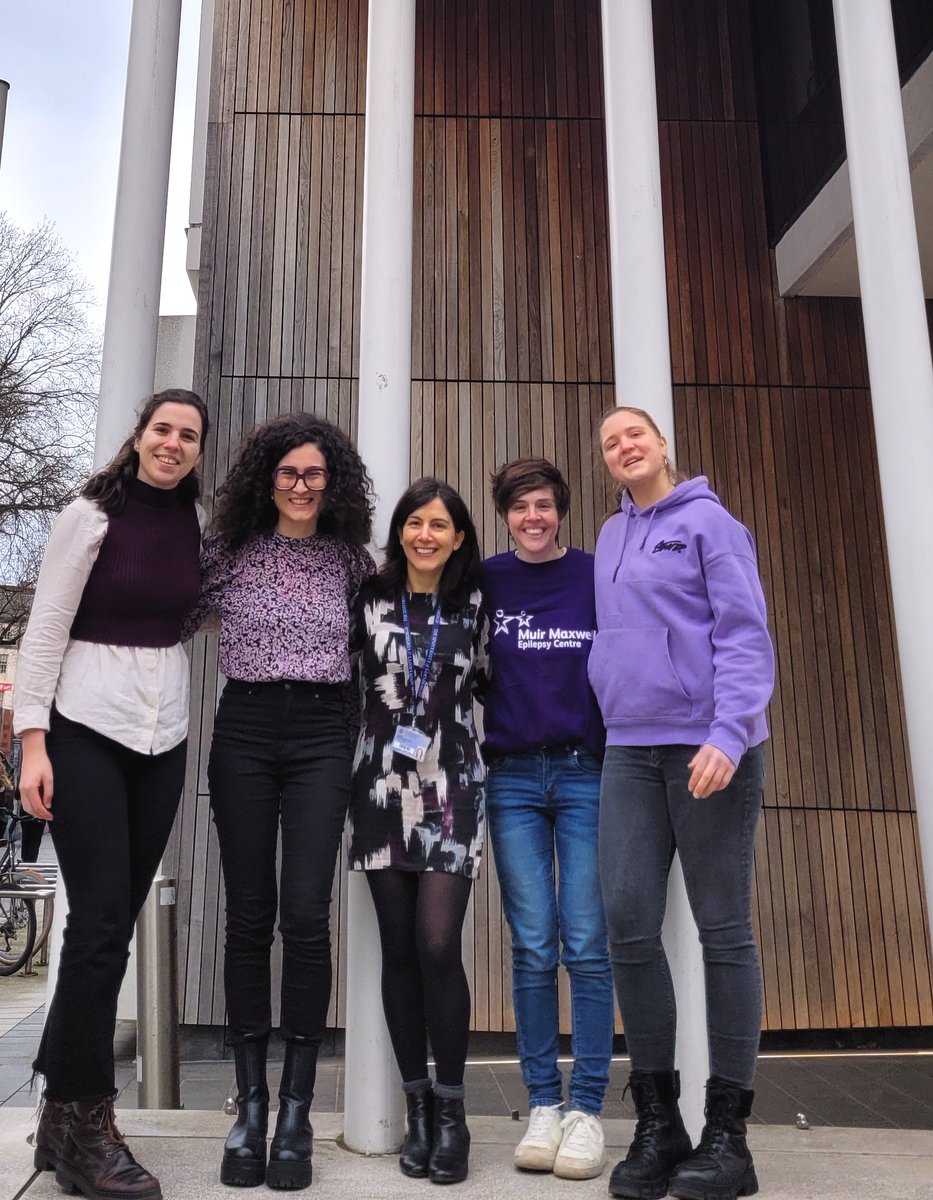 Happy #PurpleDay2024 from the Louros Lab and some of the @osterlab at @MMECEdinburgh
Very proud to work with this talented group of researchers on the molecular mechanisms of #epilepsy

@EdinUniNeuro 
@sidb_edinburgh