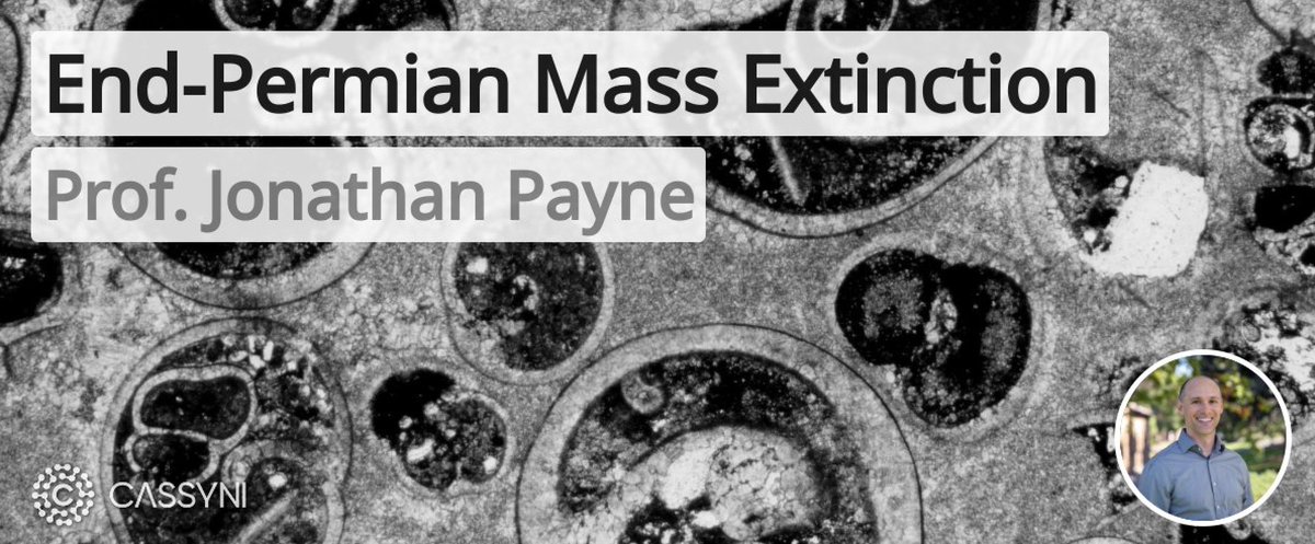 Missed the #CPExtinction webinar on End-Permian Mass Extinction with Prof. Jonathan Payne @StanfordDoerr? Watch the recording now! Click the link below to catch up on this informative event 🎧 bit.ly/3uScFxs #extinction #biodiversity