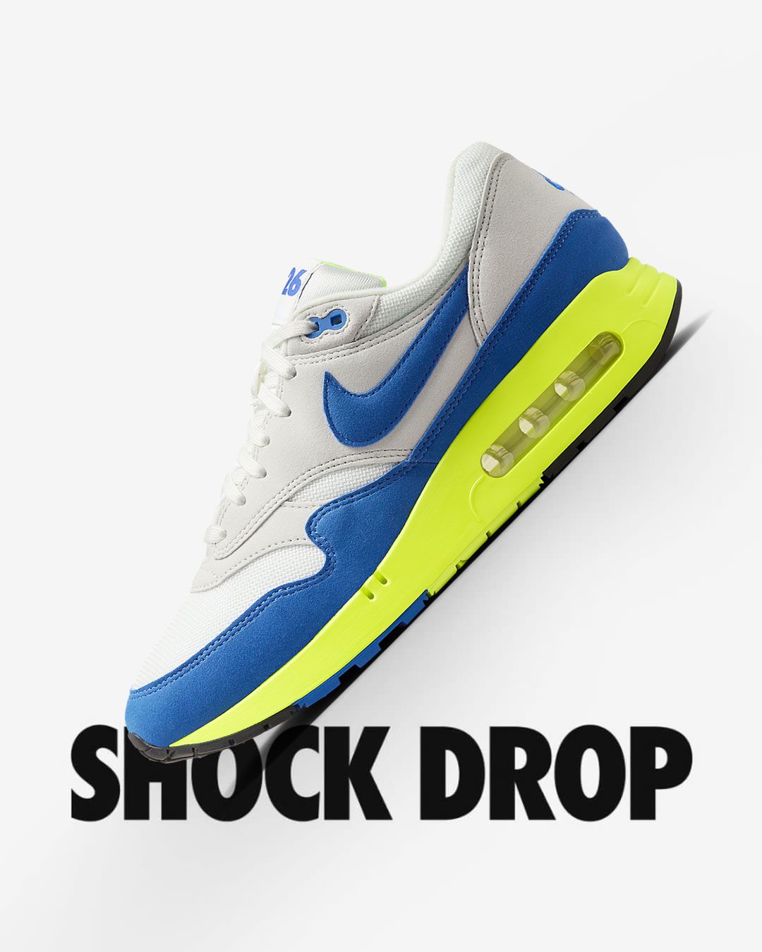 Sneaker News on X Potential SNKRS Shock Drop rumored for the Air Max 1 86 Air Max Day around 10 AM ET. https t d850n1lzPV X