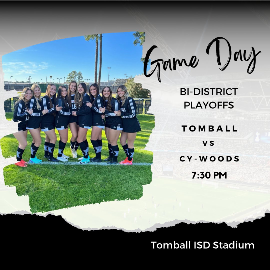 Tomball Girls Soccer (@tomgsoccer) on Twitter photo 🚨Gameday: Bi-District Playoff vs Cy-Woods🚨
Come out to TISD Stadium tonight and cheer on your Lady Cougars! ❤️🤍🦬 #asone #BTB <a href="/THS__athletics/">Tomball High School Athletics</a> <a href="/handal_dave/">Dave Handal</a> <a href="/TomballClub/">Tomball Athletic Booster Club</a>
🎟️my.hometownticketing.com/agency/ed44679… 🚨Gameday: Bi-District Playoff vs Cy-Woods🚨
Come out to TISD Stadium tonight and cheer on your Lady Cougars! ❤️🤍🦬 #asone #BTB <a href="/THS__athletics/">Tomball High School Athletics</a> <a href="/handal_dave/">Dave Handal</a> <a href="/TomballClub/">Tomball Athletic Booster Club</a>
🎟️my.hometownticketing.com/agency/ed44679…