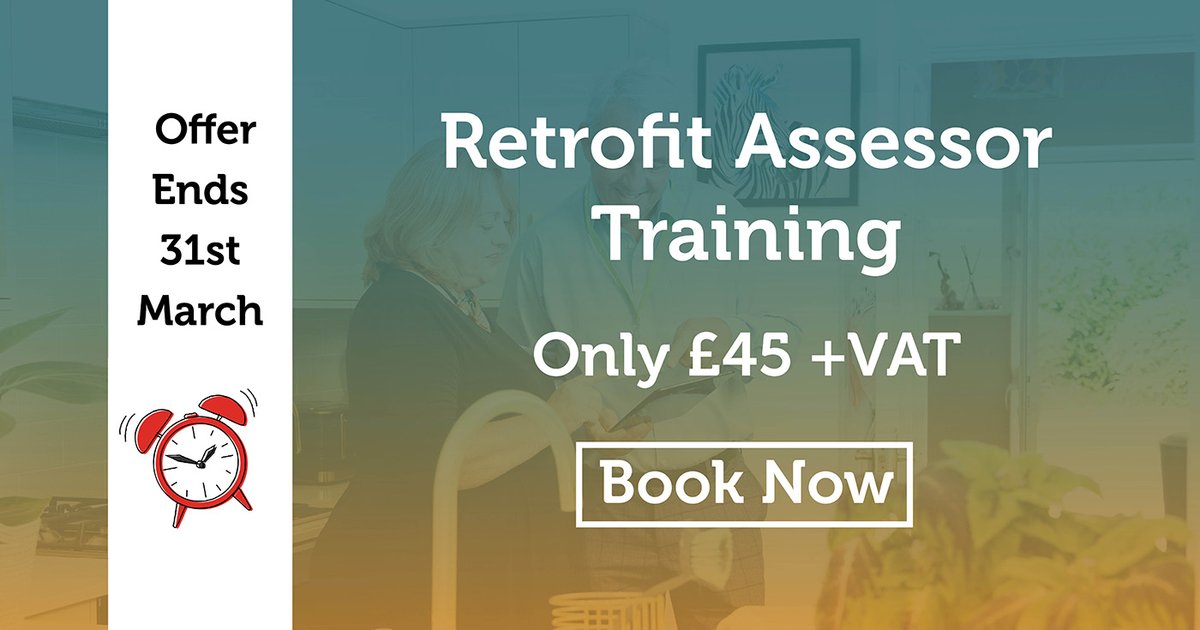 There are just a few days remaining to access Elmhurst's Retrofit Assessor training course for just £45 +VAT (normally £330 +VAT): elmhurstenergy.co.uk/product/govt-f… What are you waiting for? #RetrofitAssessor #RetrofitAssessorTraining