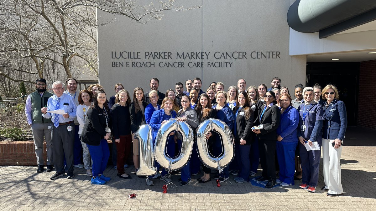 This month, Markey Cancer Center achieved a milestone for advanced cancer care; 100th CAR-T procedure administered. CAR T-cell therapy can revitalize the cancer-fighting ability of your immune system by using T-cells to locate and destroy cancer cells. bit.ly/3ISiT3P