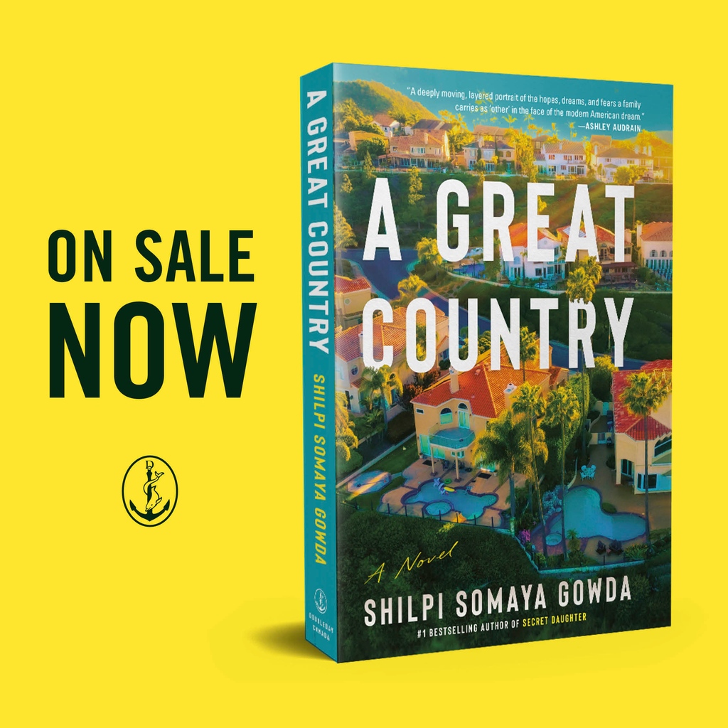 New York Times bestselling author @ShilpiGowda’s A GREAT COUNTRY explores the ties and fractures of a close-knit Indian-American family in the aftermath of a violent encounter with the police. This heartfelt and unflinching novel is now available. Get your copy now!