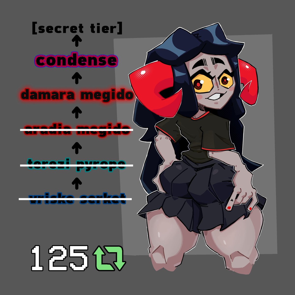 VHorgeus's tweet photo. aradia megido from homestuck
125 rt and i WILL DRAW DAMARA next 
#aradiamegido #homestuck https://t.co/izMsihoT04