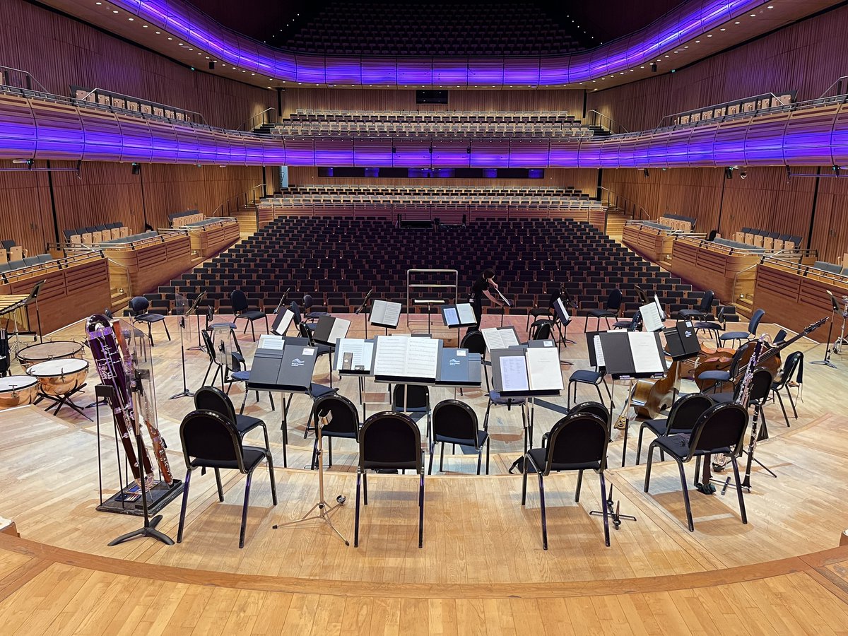 Fancy this as the view from your 'desk'? We're recruiting for a few roles in our orchestra team - an Assistant Orchestra Manager and Stage & Transport Coordinator. Interested? Read on... (1/3)