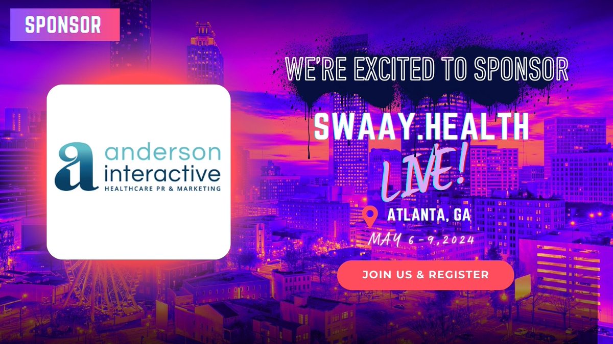 Excited to be a sponsor and looking forward to seeing everyone in Atlanta in May at the Swaay.Health conference! Will we see you there? #HITMC <a href="/SwaayHealth/">Swaay.Health</a> healthitmarketingconference.com