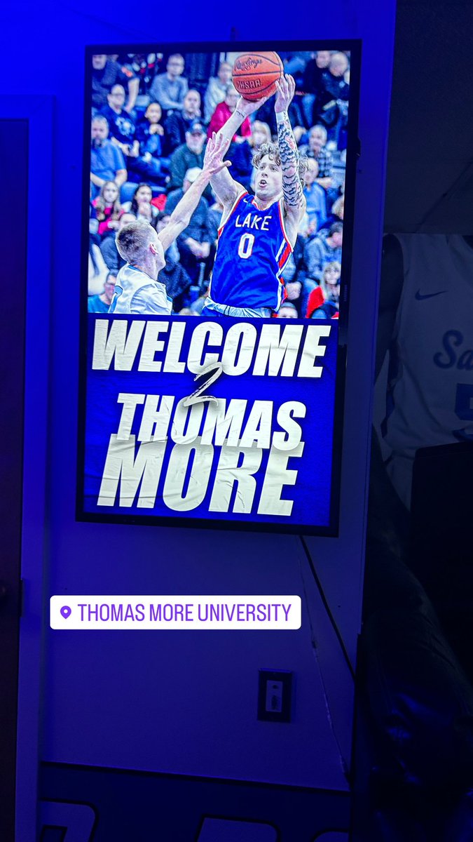 Bless to receive an Offer from Thomas More.@TMUMensBBall @JustinMRay #AGTG #LLN #LLC