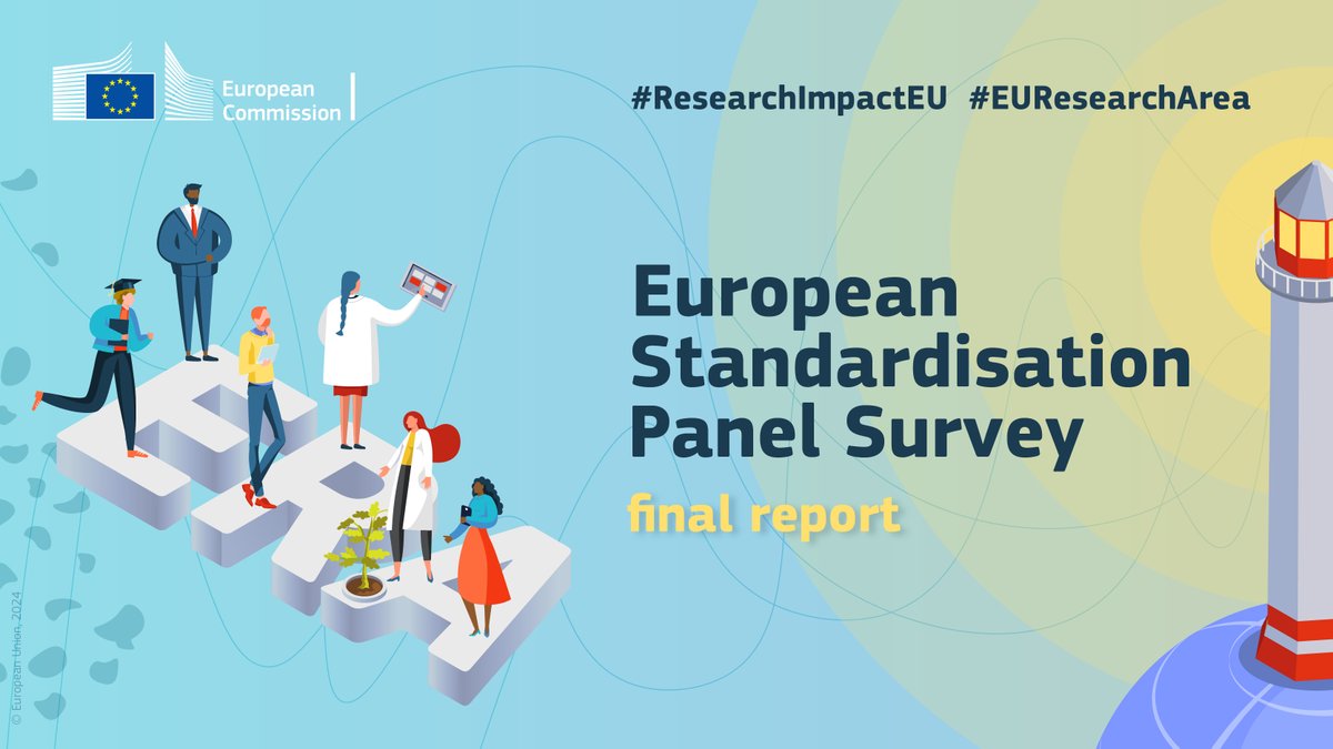 Thrilled to share the results of the First European Standardisation Panel Survey. Read about how EU R&I framework programmes can address industry demands 👇 europa.eu/!v3Bk4j
