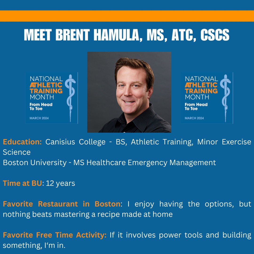 Meet Brent!
Brent coordinates care for men’s cross country, and ROTC. He is our emergency management and preparedness guru. We couldn’t do this without you! Thank you for all that you do.