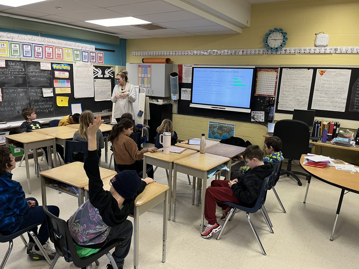 Are things in balance? Educators and students working together to understand Financial Literacy and the importance of making smart financial decisions and the risks associated with poor ones #TLDSB #HoneyHarbour