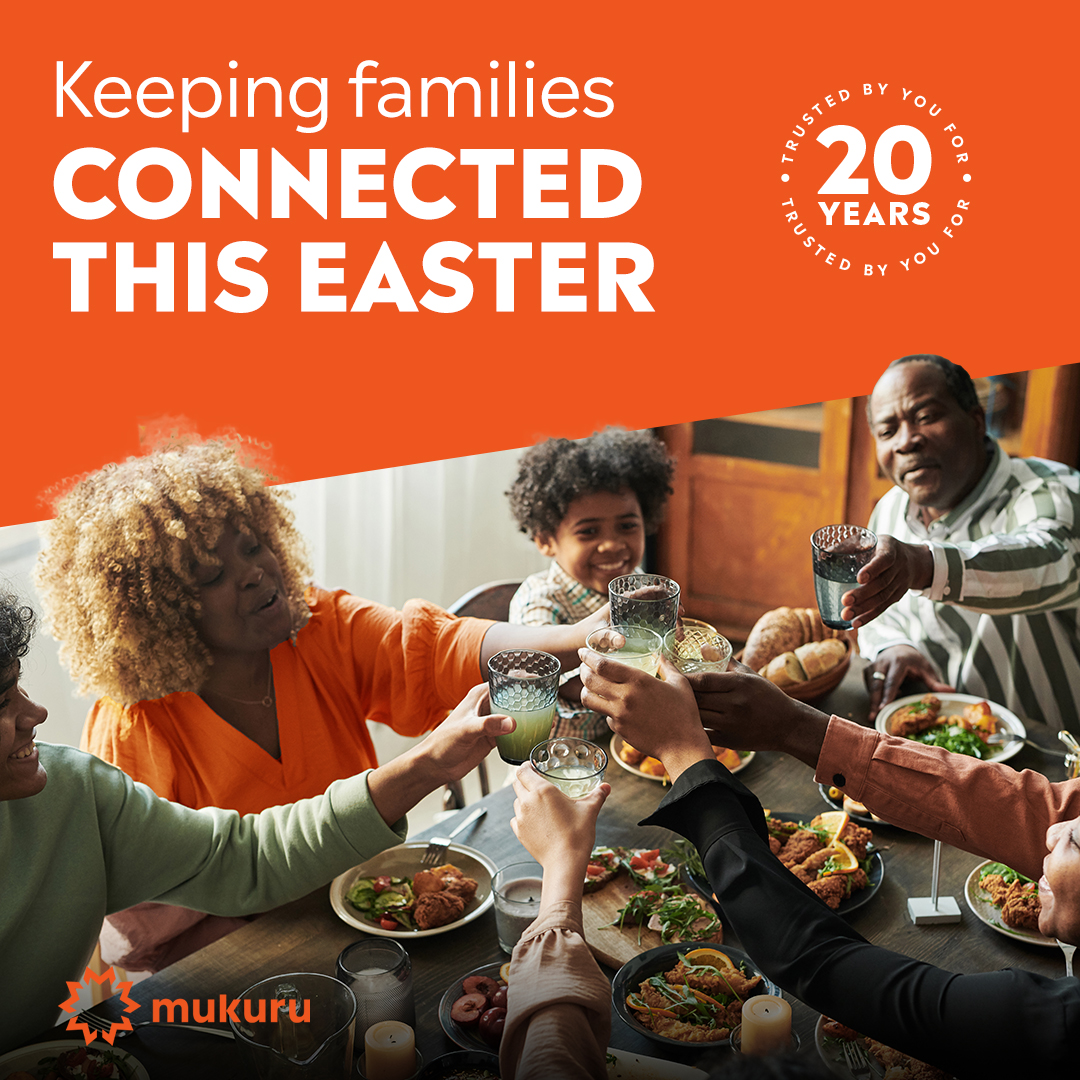 Traveling home over Easter? Make sure your money stays safe by sending it to yourself via Mukuru before you embark on your journey. Safeguard your savings and arrive home with all your money intact. Sign up now and send today! Simply WhatsApp 'HI' to bit.ly/3dSmZcY.