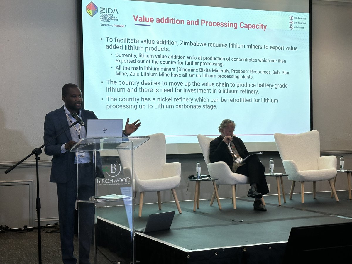 Our CBDO Noel Mahombera, delivered a compelling presentation at the SADC Investment Subcommittee Meeting in Johannesburg, South Africa, unpacking our investment projects for the Energy Storage Regional Value Chain. #SADCInvestments #EnergyStorage #BusinessLeadership