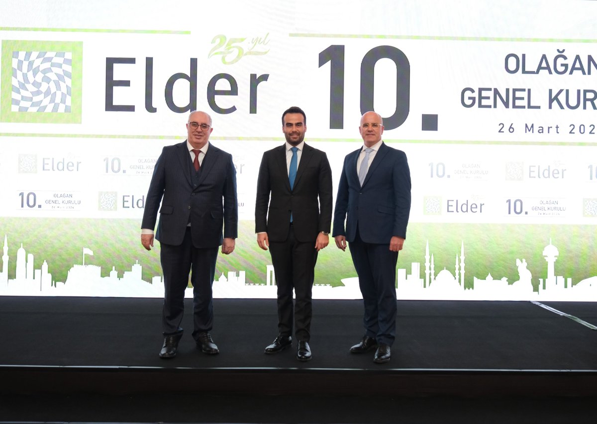 Elder’in Yönetim Kurulu Başkanlığı’nı Barış Erdeniz Üstlendi Türkiye genelinde faaliyet gösteren dağıtım şirketlerinin çatı örgütü Elektrik Dağıtım Hizmetleri Derneği-Elder’in, 10. Olağan Genel Kurulu geniş bir katılım ile 26 Mart 2024 günü Ankara’da gerçekleştirildi. Genel