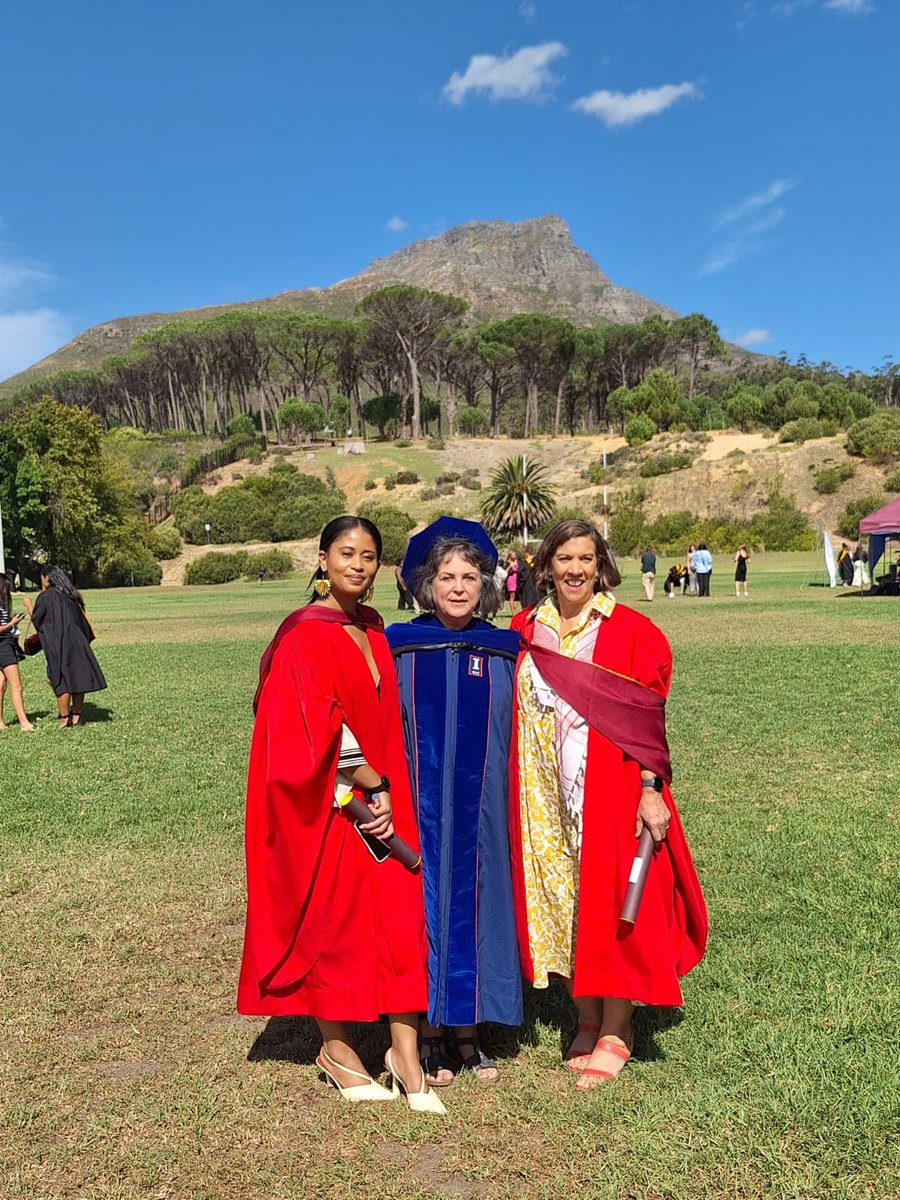 Still feels surreal! Phd Graduation yesterday with @SARCHIGender and @simamkeleD Thanks for all the support and yes my kids did cause a bit of noise yelling' yeah....that's my Mom!'