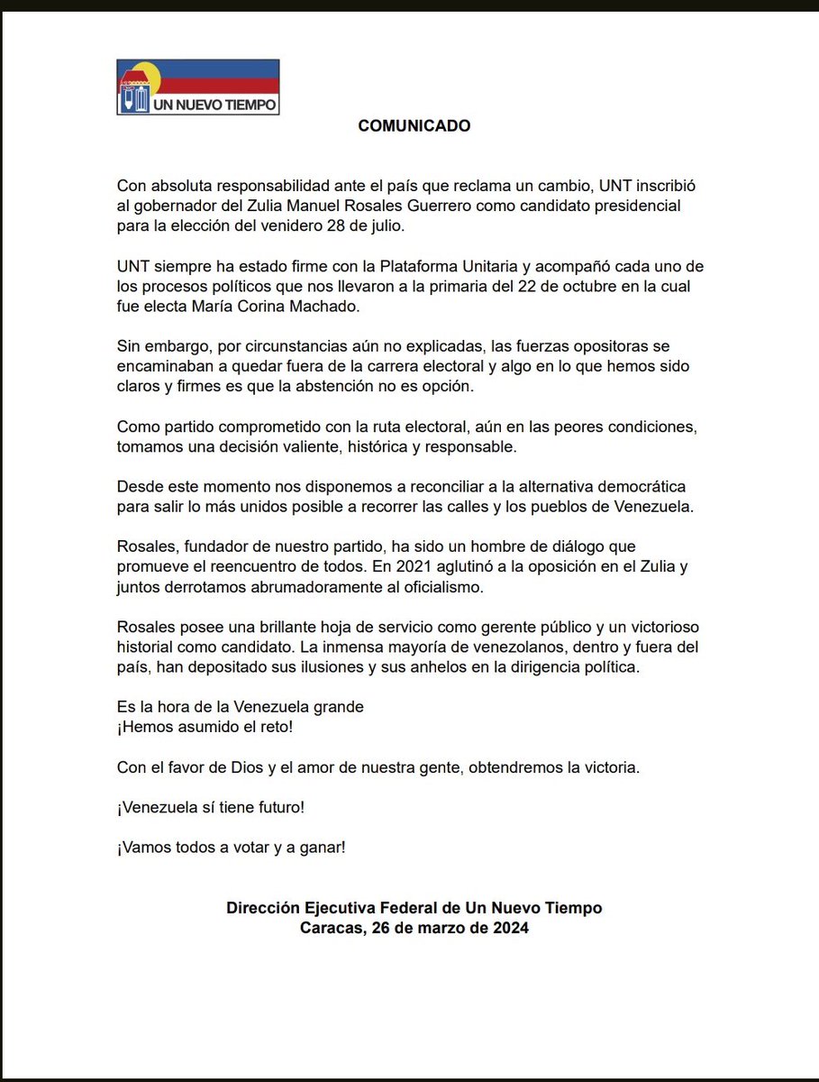 Nos vemos el 28 de Julio! Aquí la ruta es electoral.