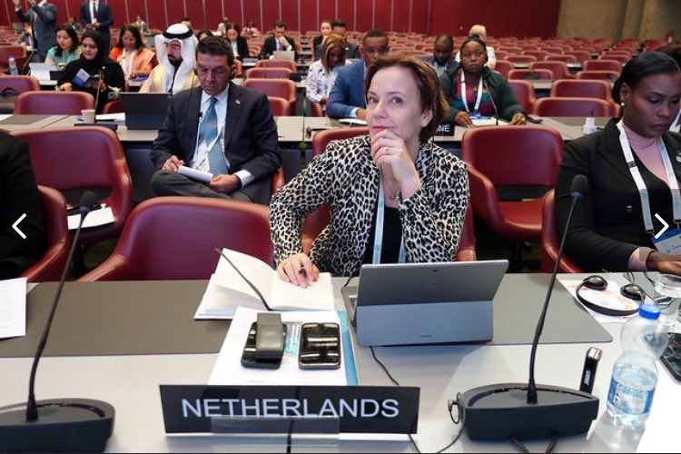 Committee on #UnitedNations Affairs @IPUparliament discusses with @UNYouthAffairs ensuring a deeper engagement with young people @JudithTielenVVD expresses concerns on the growing #disinformation via #socialmedia and the impact on politics #IPU148