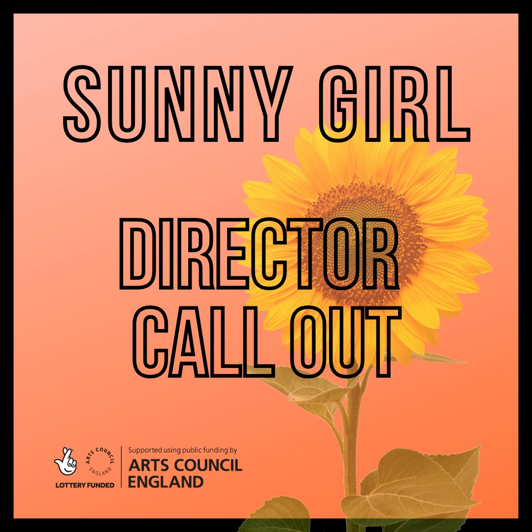 DIRECTOR CALL OUT 🌻 We are looking for a wonderful female director to join us for the next phase of SUNNY GIRL by @bethbwestbrook Full job details: herproductions.co.uk/blog/director-… #ArtsJobs #Director #Autism #DirectorCallOut #Manchester @ace_thenorth