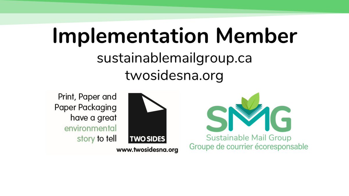 We are excited to have <a href="/TwoSidesNA/">TwoSidesNorthAmerica</a> join us on our mission, we look forward to working with them extensively.