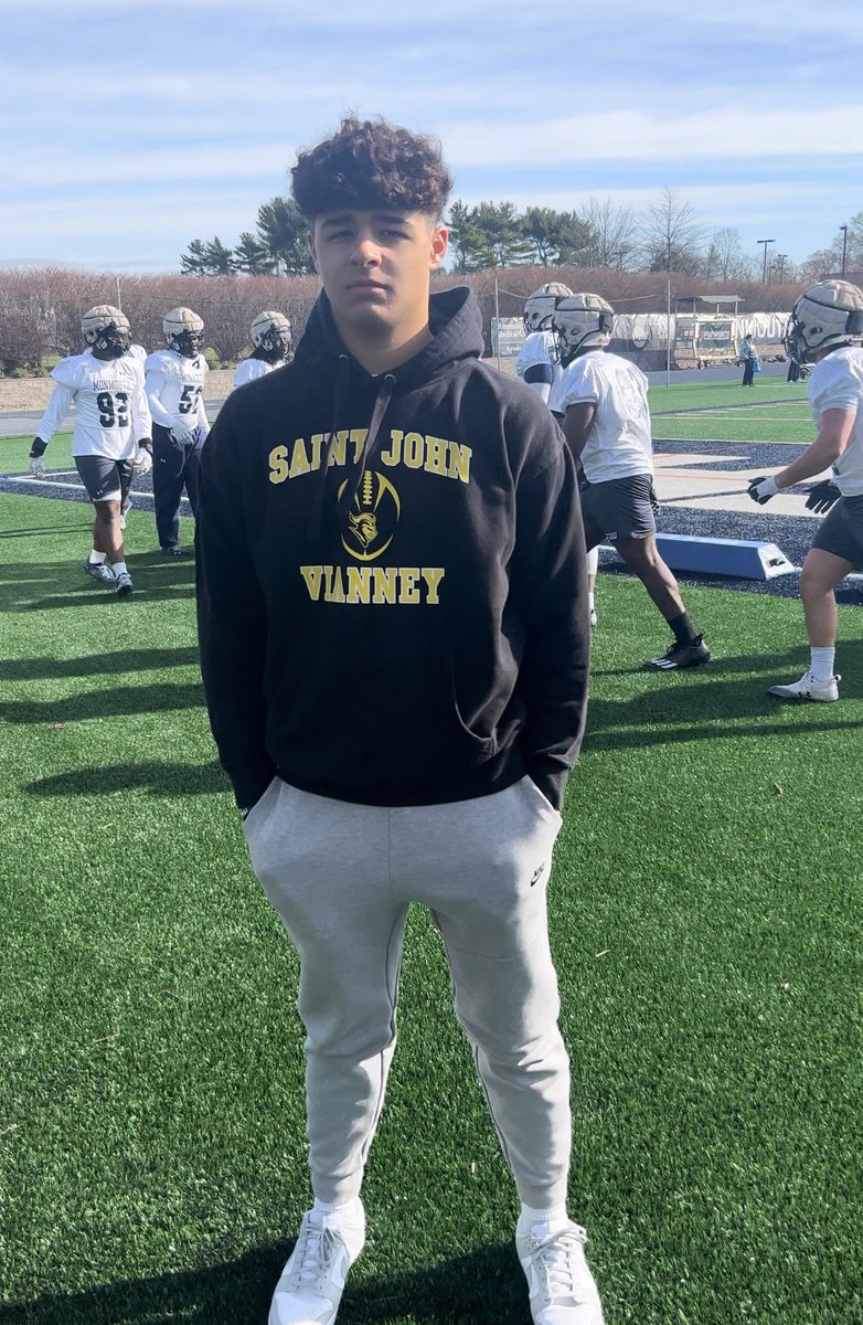 Enjoying a great visit <a href="/MUHawksFB/">Monmouth Football</a> <a href="/djackson_30/">Deon Jackson</a>